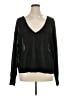 Zara Metallic Black Pullover Sweater Size XL - photo 1