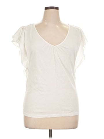 New York & Company Sleeveless T-Shirt (view 1)