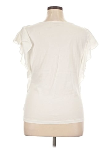 New York & Company Sleeveless T-Shirt (view 2)