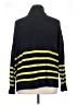 Vince Camuto Stripes Green Turtleneck Sweater Size XL - photo 2