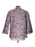 Daniel Rainn 100% Cotton Print Purple Jacket Size L - photo 2