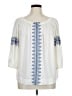 Chaps Ivory 3/4 Sleeve Blouse Size XL - photo 1