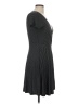 Soprano Polka Dots Gray Casual Dress Size L - photo 4