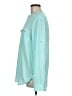 Calvin Klein 100% Polyester Color Block Teal Long Sleeve Blouse Size M - photo 5