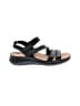Clarks 100% Leather Black Sandals Size 7 1/2 - photo 1