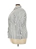 Pendleton Stripes Ivory 3/4 Sleeve Blouse Size 20 - photo 5