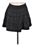Tehama Solid Gray Casual Skirt Size M - photo 1
