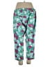 Talbots Outlet Floral Teal Casual Pants Size 16 - photo 2