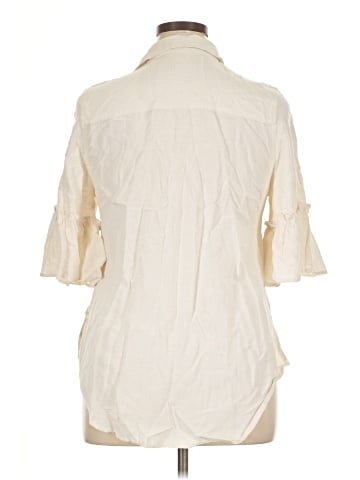 Venus 3/4 Sleeve Button-Down Shirt (view 2)