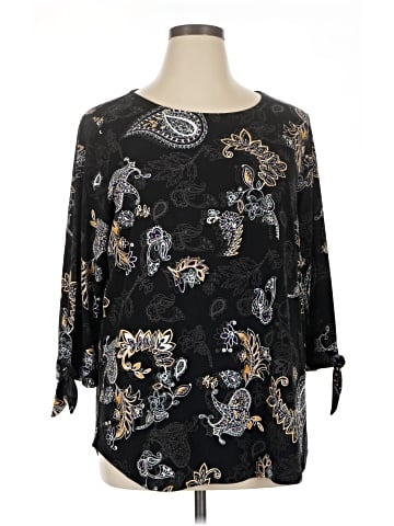 Cj Banks 3/4 Sleeve Blouse (view 1)