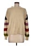 Lush Color Block Tan Pullover Sweater Size M - photo 1