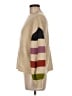 Lush Color Block Tan Pullover Sweater Size M - photo 5