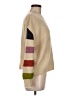 Lush Color Block Tan Pullover Sweater Size M - photo 4