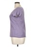 Torrid 100% Cotton Purple Short Sleeve Top Size 1X Plus (1) - photo 5