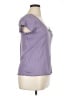Torrid 100% Cotton Purple Short Sleeve Top Size 1X Plus (1) - photo 4