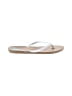Oka B. White Flip Flops Size 9 - photo 1