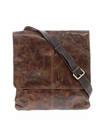 Nino Bossi Leather Messenger (view 1)