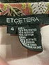 Etcetera Paisley Pink Casual Skirt Size 4 - photo 4