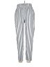 Freeprance Stripes Silver Casual Pants Size XL - photo 1