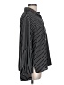 Covington 100% Polyester Stripes Black Long Sleeve Blouse Size L - photo 4