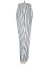 Freeprance Stripes Silver Casual Pants Size XL - photo 4