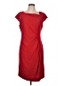 L.K. Bennett Solid Red Cocktail Dress Size 12 - photo 1