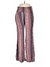 Three Dots 100% Rayon Print Pink Casual Pants Size XS - photo 1