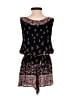 Ecote 100% Viscose Rayon Paisley Black Romper Size S - photo 2