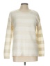 Joseph A. Stripes Ivory Pullover Sweater Size L - photo 1