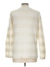 Joseph A. Stripes Ivory Pullover Sweater Size L - photo 2