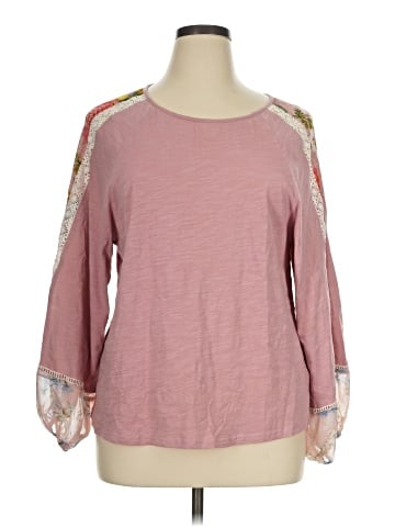 Umgee 3/4 Sleeve Top (view 1)