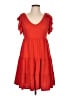 Max Studio Red Casual Dress Size L - photo 1