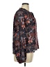 Maison Hotel Blue Long Sleeve Blouse Size XL - photo 4