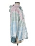 Green Tea Tie-dye Teal Pullover Hoodie Size M - photo 4