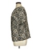 Notations 100% Polyester Paisley Black Short Sleeve Blouse Size 16 - photo 5
