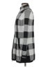 Adrienne Vittadini Checkered-gingham Gray Coat Size M - photo 5