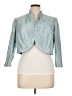 Jessica Howard 100% Polyester Teal Jacket Size 16 - photo 1