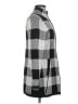 Adrienne Vittadini Checkered-gingham Gray Coat Size M - photo 4