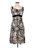 PrAna Paisley Gray Cocktail Dress Size L - photo 1