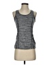 Reebok 100% Polyester Gray Active Tank Size S - photo 1