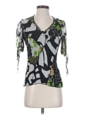 Alberto Makali Short Sleeve Blouse (view 1)