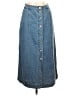 MIOU MUSE Blue Denim Skirt Size S - photo 1