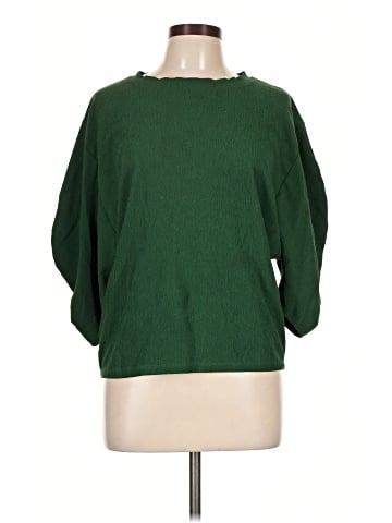 Trafaluc by Zara 3/4 Sleeve Top (view 1)