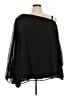 Torrid 100% Polyester Black 3/4 Sleeve Blouse Size 3X Plus (3) - photo 1