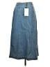 MIOU MUSE Blue Denim Skirt Size S - photo 2