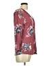 Daniel Rainn Burgundy 3/4 Sleeve Blouse Size M - photo 4