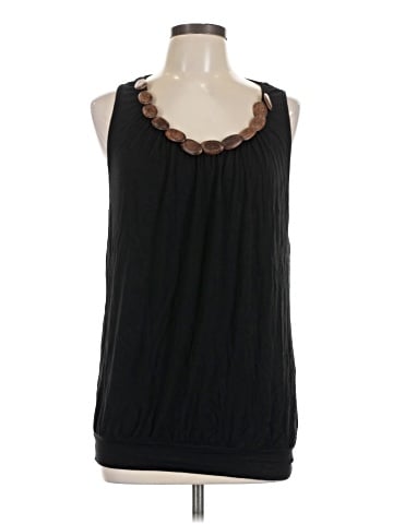 August Silk Sleeveless Blouse (view 1)