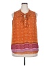 Daniel Rainn Orange Sleeveless Blouse Size XXL - photo 1