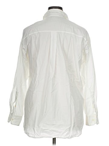 Ann Taylor LOFT Long Sleeve Button-Down Shirt (view 2)
