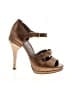 Versace Brown Heels Size EU (IT) 38 / US 8 - photo 1